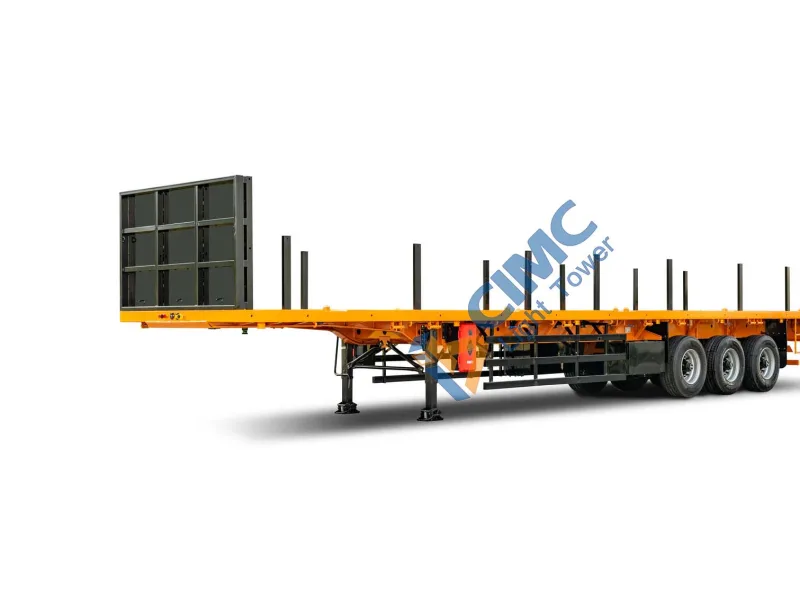 13.6M flatbed with air suspension with tri-axle for Saudi Arabia－Stand Weight