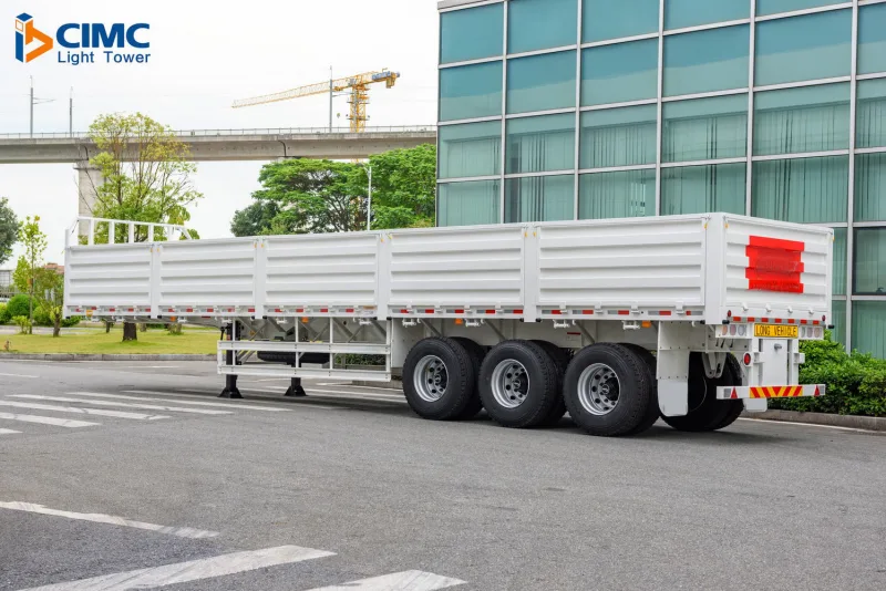 Side Wall Semi Trailer for Africa