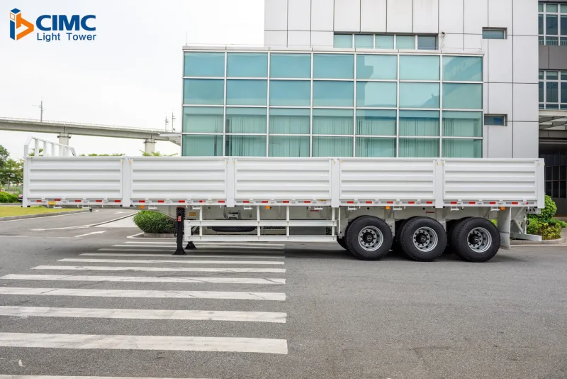 Side Wall Semi Trailer for Africa