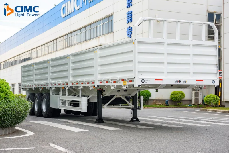 Side Wall Semi Trailer for Africa